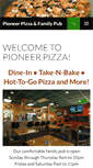 Mobile Screenshot of pioneerpizzaonline.com